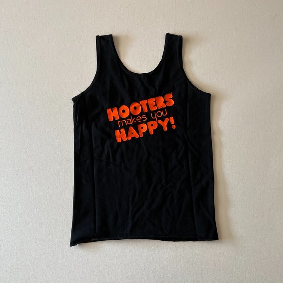 HOOTERS Juniors Size Small Uniform Tank Top in Black - NWOT - Picture 3 of 9